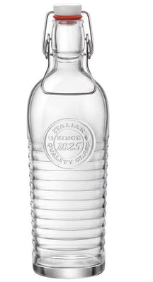 Bormioli Rocco Swing Top Bottle / Weck Bottle Officina 1825 Transparent 1.2 Liter