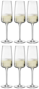 Bormioli Rocco Champagne glasses - Flutes - Nexo - 240 ml - 6 pieces