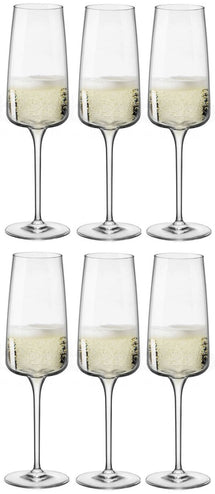 Bormioli Rocco Champagneglazen - Flutes - Nexo - 240 ml - 6 stuks