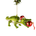 Nordic Light Christmas bauble crocodile 17 cm