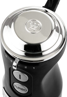 Westinghouse Retro Kettle + Toaster 2 Slots + Hand Blender - Black