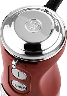 Westinghouse Retro Kettle + Toaster 2 Slots + Hand Blender - Red