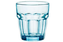 Bormioli Rocco Water Glasses Rock Bar Blue 270 ml - 6 Pieces