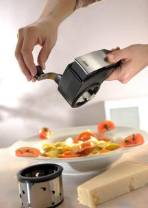 Gefu Drum Grater / Hand Grater with Catching Tray