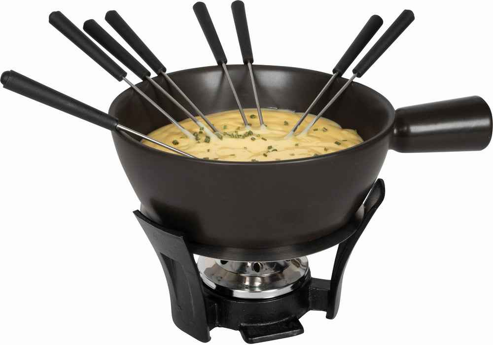 Boska Fondueset Nero - 8 personen - zwart - 2.2 liter