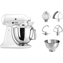 KitchenAid Mixer Artisan - Tilt-Head - 4.8 Liter - White - 5KSM175PSEWH