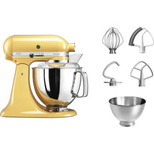 KitchenAid Mixer Artisan - Tilt-Head - 4.8 Liter - Pastel Yellow - 5KSM175PSEMY