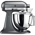 KitchenAid Keukenmachine Artisan - kantelbare kop - tingrijs - 4.8 liter - 5KSM175PSEMS