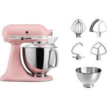 KitchenAid Food processor Artisan - tilting head - dried pink - 4.8 liters - 5KSM175PSEDR