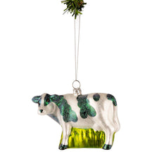 Nordic Light Christmas bauble cow 12 cm