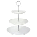 Cookinglife Etagere / Serveertoren Food for Fun - Porselein -  ø 16, 21 & 26 cm - 3-Laags