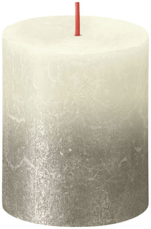 Bolsius Pillar Candle Sunset Soft Pearl - 8 cm / ø 7 cm