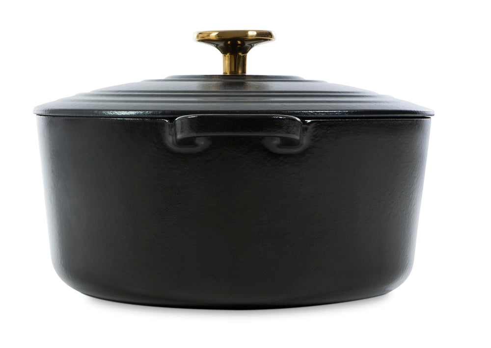 BK Braadpan Bourgogne - Pitch Black - ø 24 cm / 4.2 liter