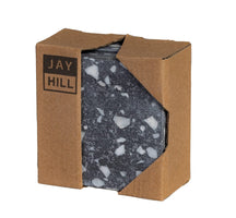 Jay Hill Coasters Terrazzo - Grey - 10 x 10 cm - 4 Pieces