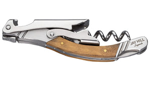 
Jay Hill Corkscrew / Waiter's Knife Laguiole - Olive Wood