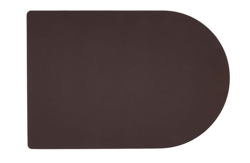 Jay Hill Placemats - Vegan Leather - Brown/Sand - Bread - double sided - 44 x 30 cm - 6 Pieces