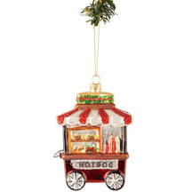 Nordic Light Christmas Ball Hot Dog Stall 13 cm