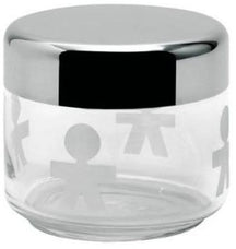 Alessi Glass Storage Jar Girotondo - AKK35 - ø  10.5 cm / 500 ml - by King-Kong