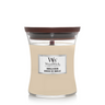 WoodWick Geurkaars Medium Vanilla Bean - 11 cm / ø 10 cm