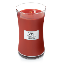 WoodWick Scented Candle Large Cinnamon Chai - 18 cm / ø 10 cm