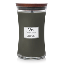 WoodWick Scented Candle Large Frasier Fir - 18 cm / ø 10 cm