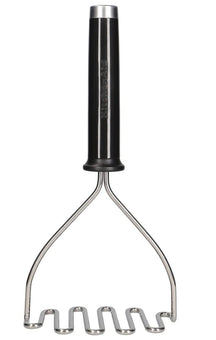 KitchenAid Potato Masher Classic Black 26 cm