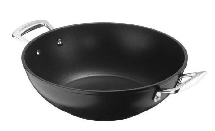 Le Creuset Wok Les Forgees TNS - ø 32 cm / 6 Liter - standard non-stick coating