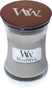 WoodWick Scented Candle Mini Fireside - 8 cm / ø 7 cm