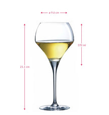 Chef & Sommelier White Wine Glasses Open Up 370 ml - 6 Pieces