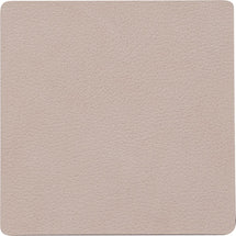 LIND DNA Onderzetter Nupo - Leer - Clay Brown - 10 x 10 cm