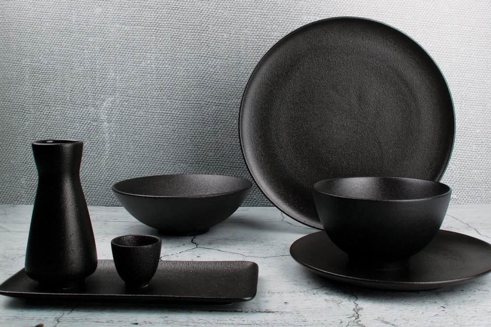 Fine2Dine Small Dish Dusk Black ø 25 cm