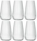 Luigi Bormioli Longdrinkglazen - Waterglazen - Cocktailglazen - Speakeasies - 570 ml - 6 Stuks