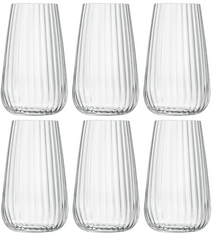 Luigi Bormioli Longdrinkglazen - Waterglazen - Cocktailglazen - Speakeasies - 570 ml - 6 Stuks