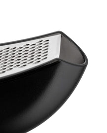 Alessi Grater With Bowl - Parmenide - AARU01 B - Black - by Alejandro Ruiz