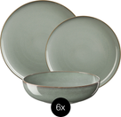 ASA Selection Tableware setSaisons - Eucalyptus - 18-piece / 6 people