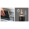 Vacu Vin Wijn- en Champagnekoeler Active Coolers - Sleeve - Platinum - 2 stuks