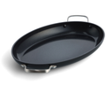 GreenPan Fish Pan Copenhagen - Black - Oval - 40 cm - ceramic non-stick coating