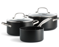 GreenPan Pan Set Copenhagen - Black - Set of 3