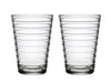 Iittala Glas Aino Aalto - Helder - 330 ml - 2 stuks