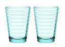 Iittala Glas Aino Aalto - Watergroen - 330 ml - 2 stuks