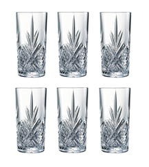 Arcoroc Long Drink Glasses Broadway 280 ml - 6 Pieces