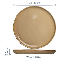 Jay Hill Diner Plates Silhouette ø 27 cm - 4 Pieces