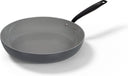 BE Living frying pan - Ø 28 cm - Ceramic non -stick coating - Pfas Free - Suitable for all heat sources - Gray