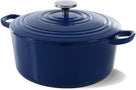 BK CasseroleBurgundy - Royal Blue - ø 24 cm / 4.2 liters