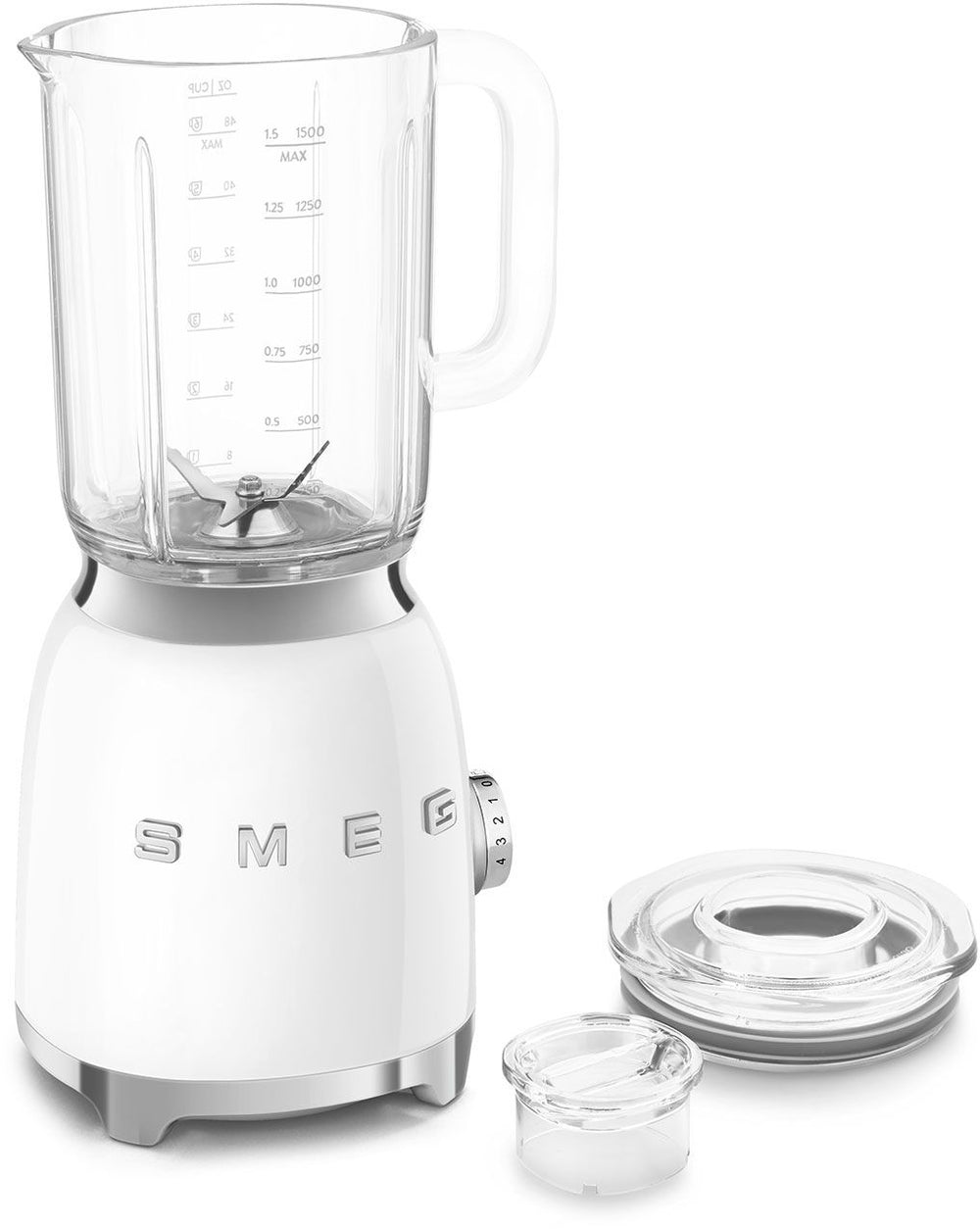 SMEG Blender - 800 W - wit- 1.5 liter -  BLF03WHEU