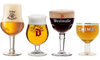 Bierglazen cadeau set - Vers van 't vat - 4 stuks