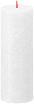 
Bolsius Pillar Candle Rustic Cloudy White - 19 cm / ø 7 cm