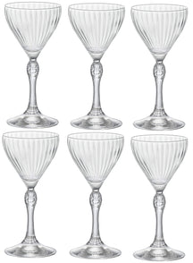 Bormioli Rocco Liqueur Glasses America 20's 140 ml - 6 Pieces