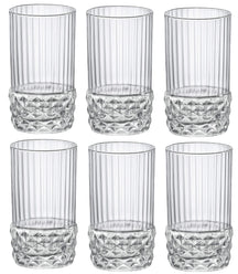 Bormioli Rocco Shot Glasses America 20's 80 ml - 6 Pieces