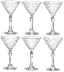 Bormioli Rocco Martini Glasses America 20's 150 ml - 6 Pieces